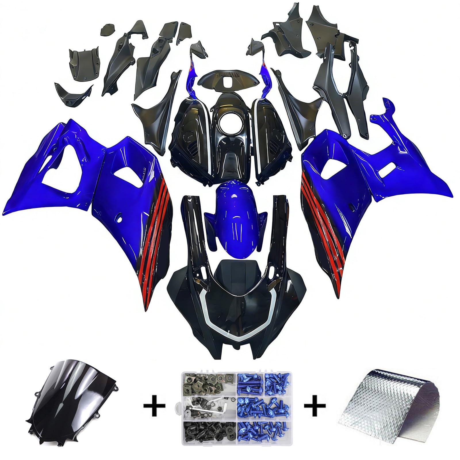 Amazon | Bruce & Shark(ブルース・サメ）YZF-R7カウル 適用ヤマハ YZF